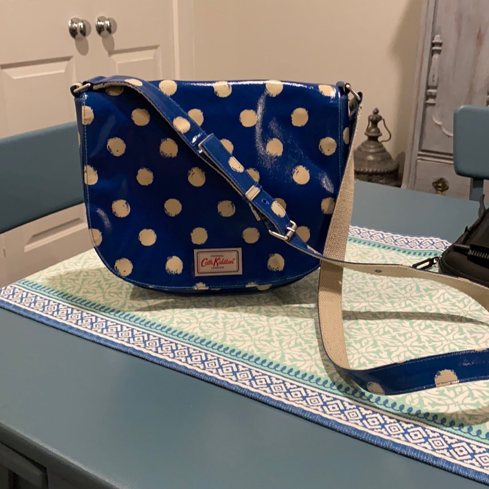 Cath Kidston Polka Dot Crossbody Purse
